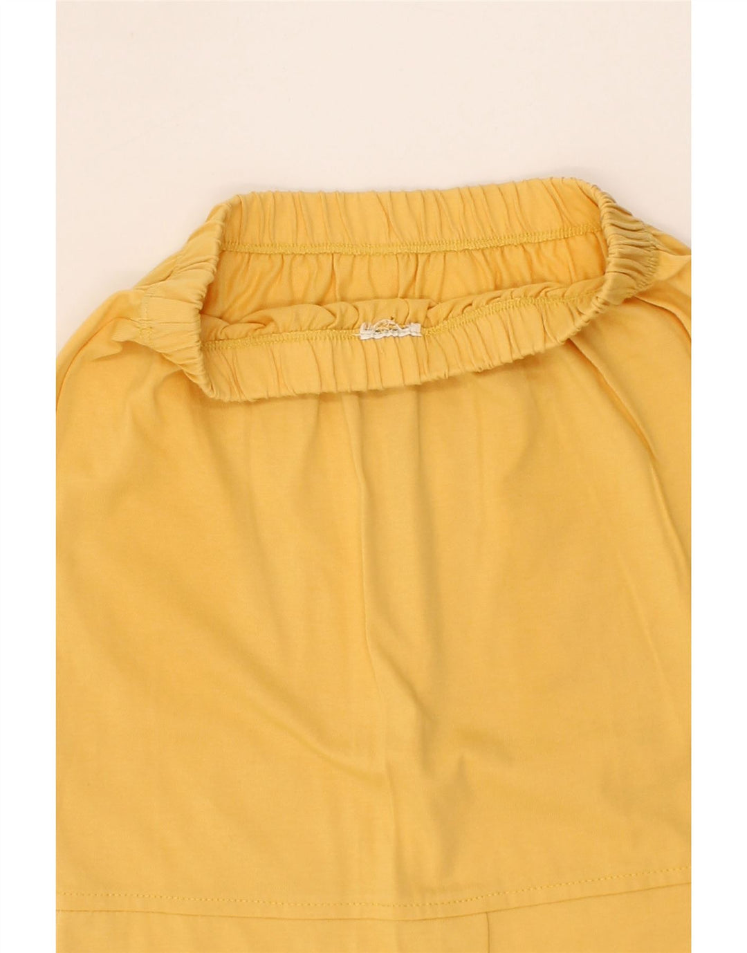 VINTAGE Womens Straight Skirt W22 2XS Yellow Vintage Vintage and Second-Hand Vintage from Messina Hembry 