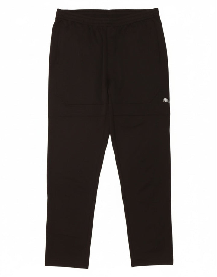PUMA Mens Tracksuit Trousers XL Black Polyester