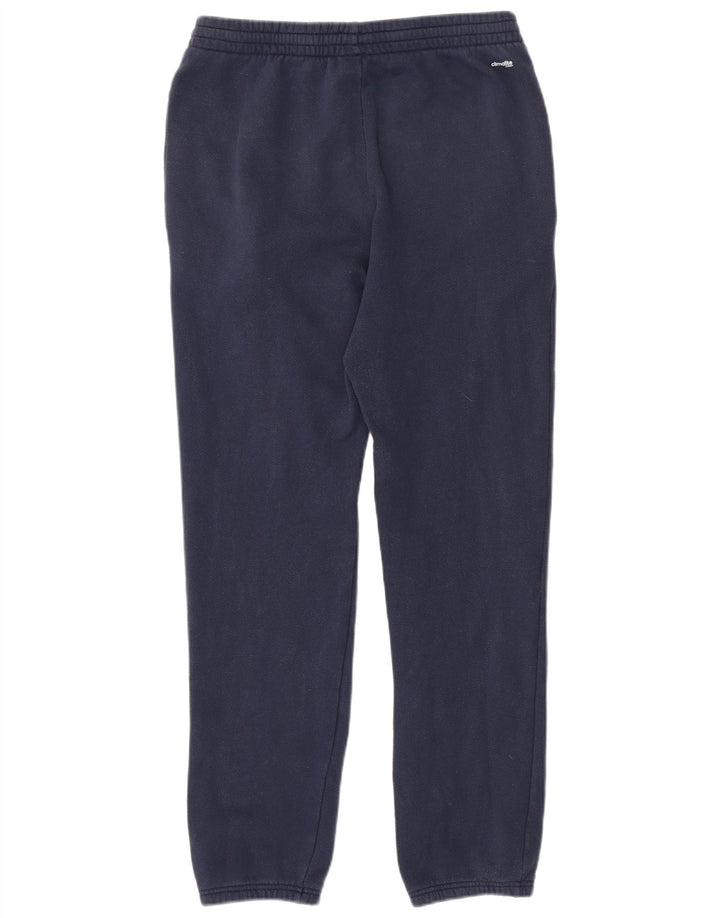 Adidas Mens Climalite Graphic Tracksuit Trousers Joggers Medium Navy Blue