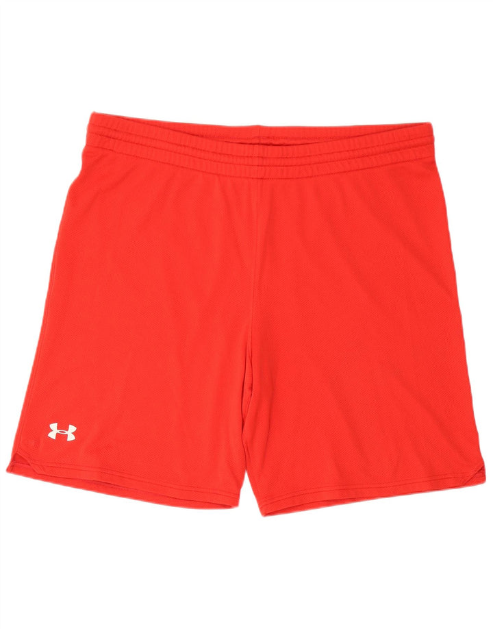 UNDER ARMOUR Mens Sport Shorts Large Red