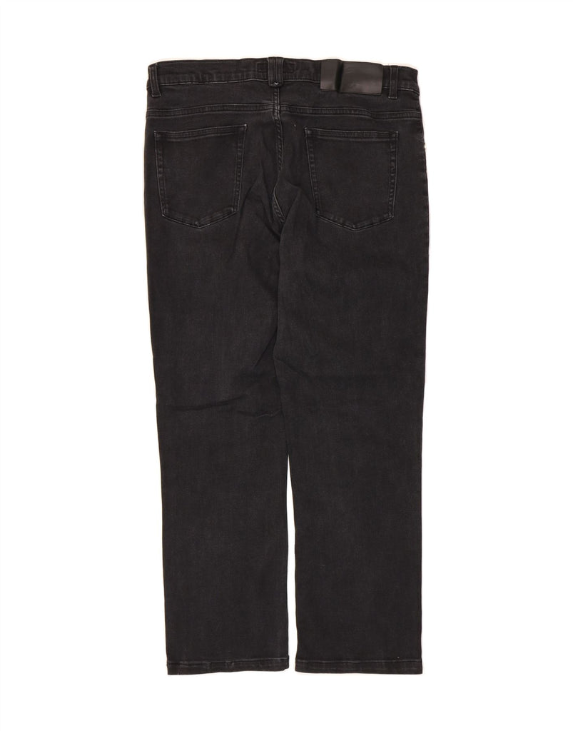 TRUSSARDI Womens Straight Jeans W33 L27 Black Vintage Trussardi and Second-Hand Trussardi from Messina Hembry 