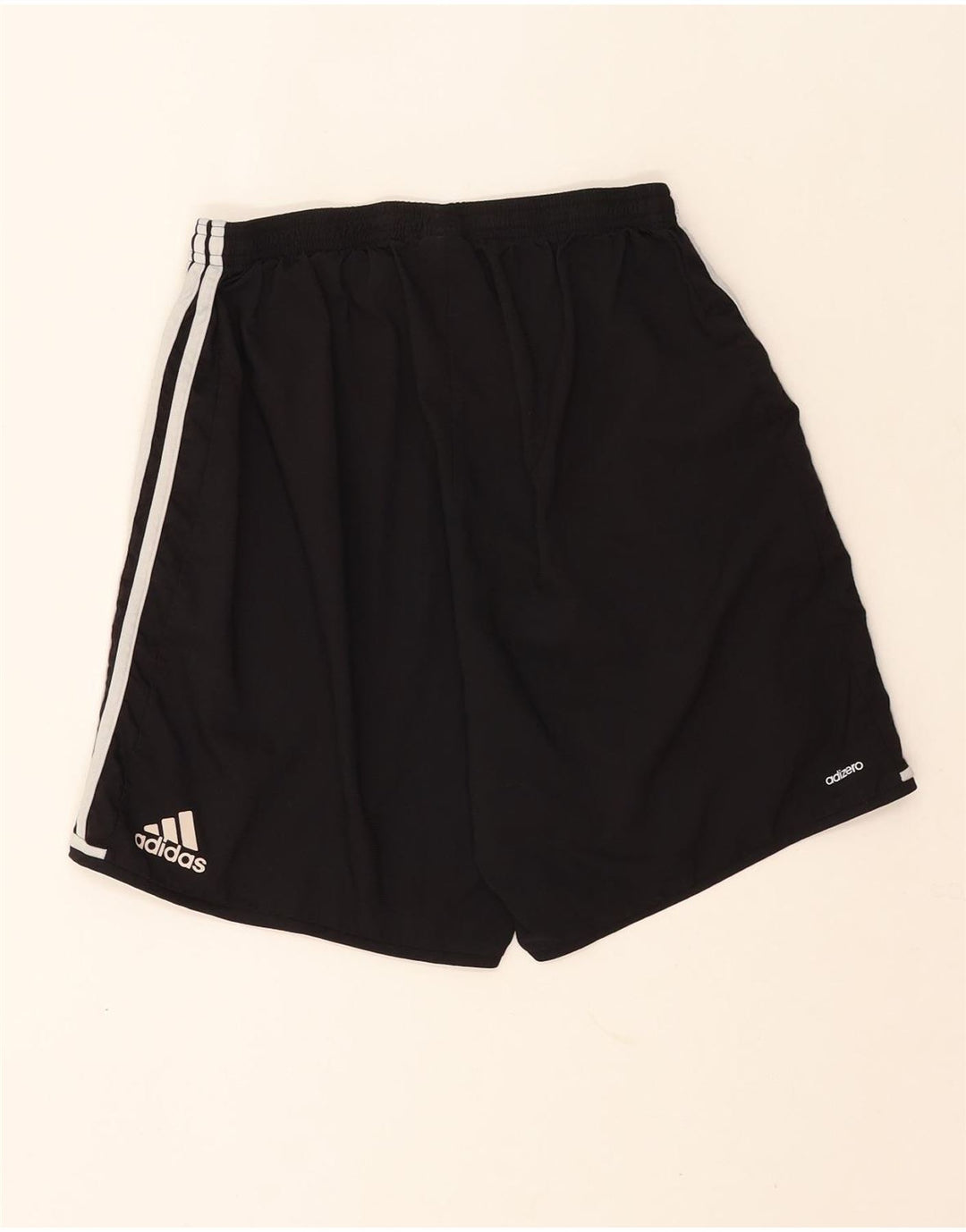 Adidas Mens Climalite Graphic Sport Shorts Large Black Polyester