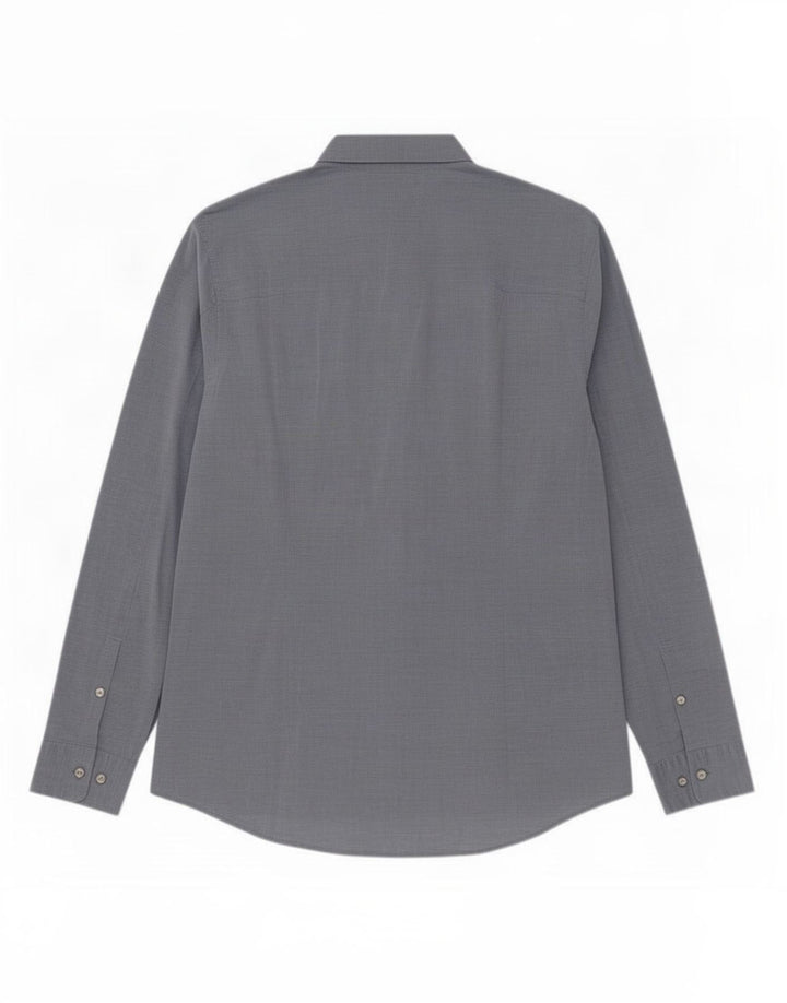 Calvin Klein Jeans Mens Shirt Large Blue Cotton