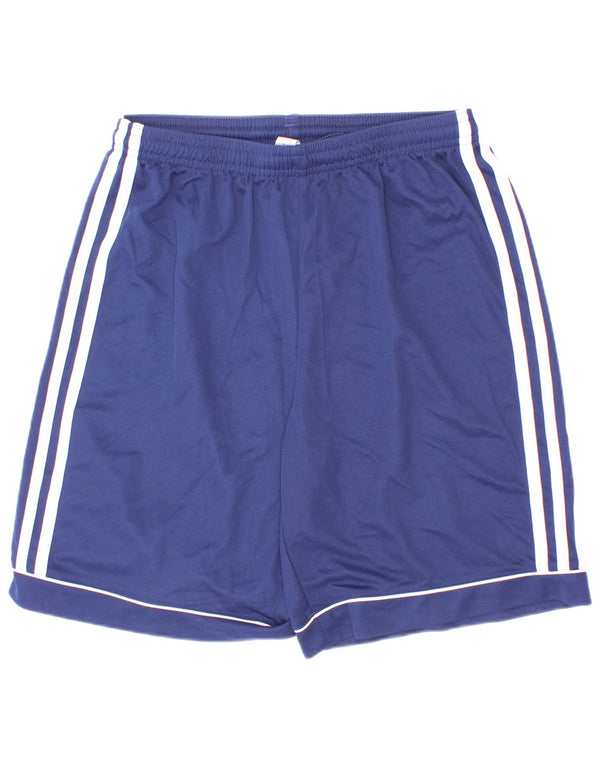 Adidas Boys Aeroready Sport Shorts 13-14 Years Navy Blue Polyester