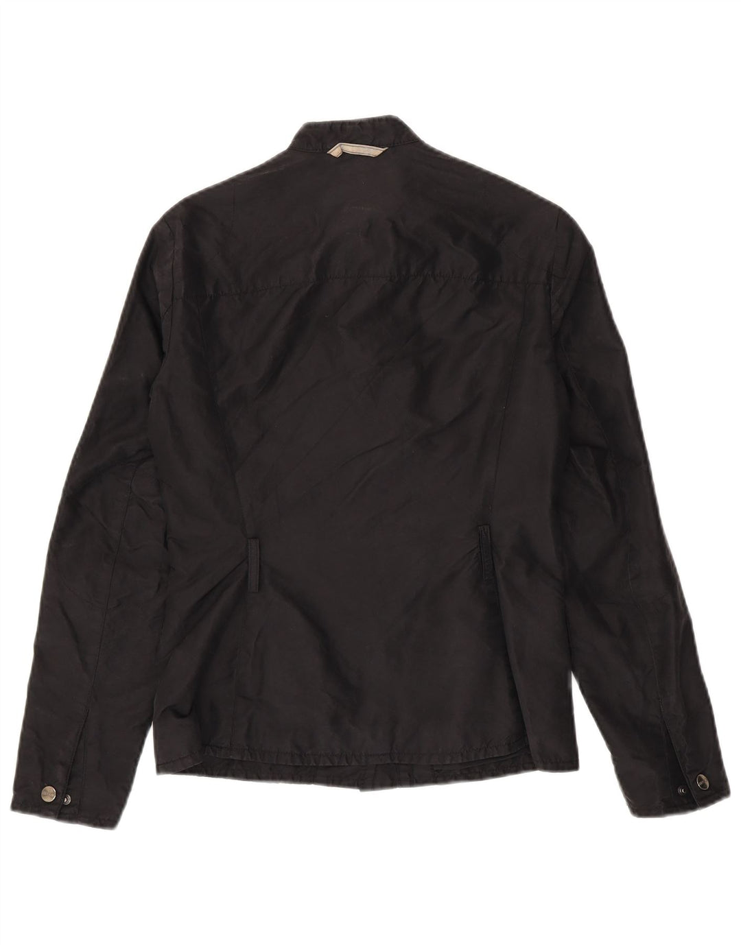Brema Womens Graphic Utility Jacket IT 42 Medium Black