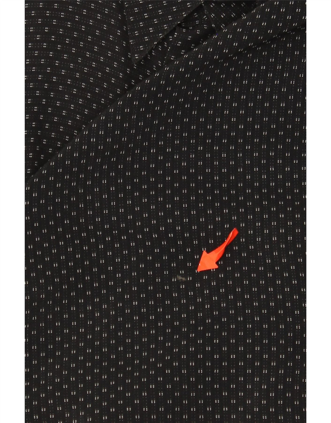 Tipo' S Mens Shirt XL Black Spotted Viscose