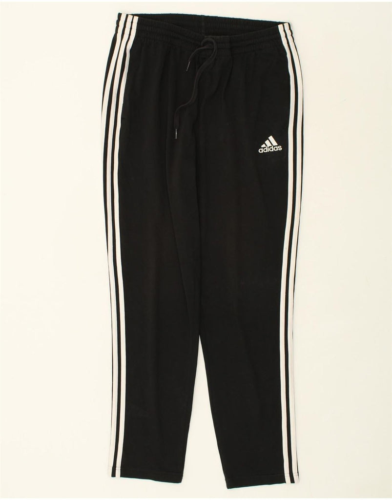 ADIDAS Mens Tracksuit Trousers XL Black Cotton | Vintage Adidas | Thrift | Second-Hand Adidas | Used Clothing | Messina Hembry 