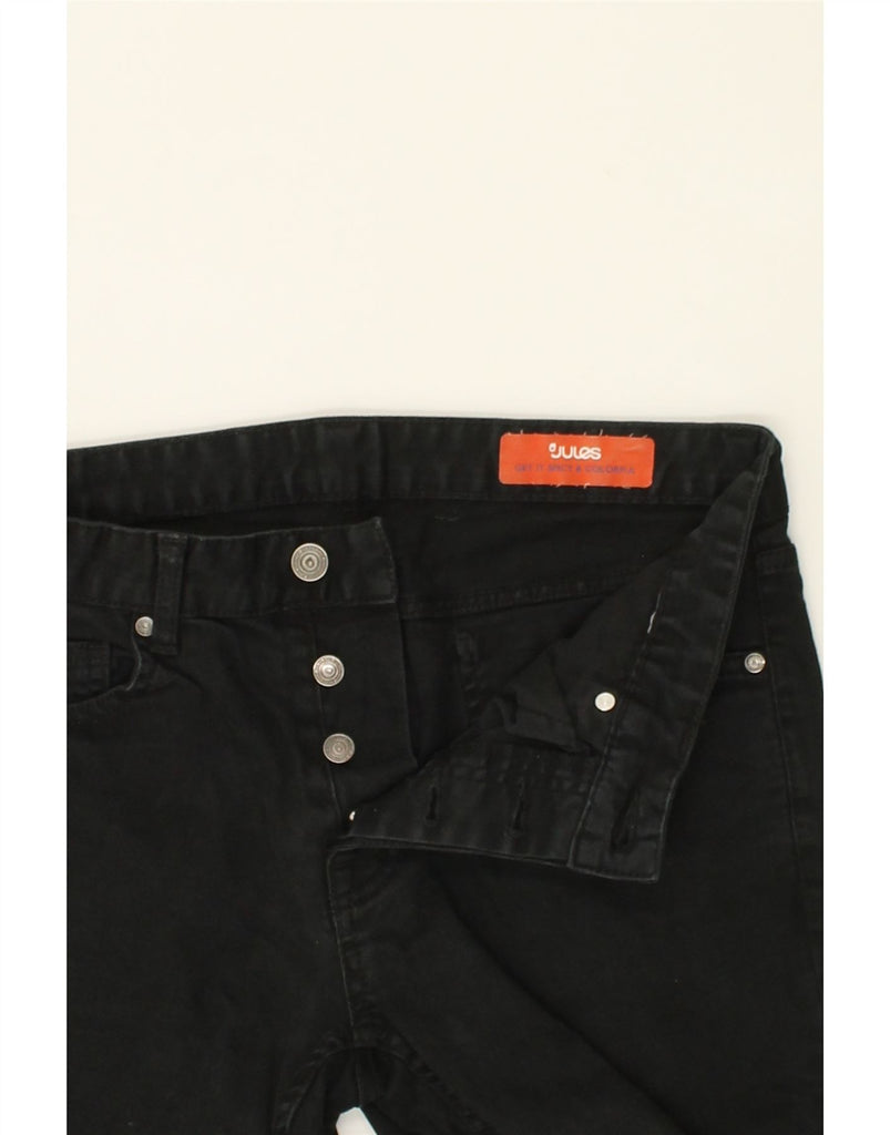 JULES Mens Slim Jeans W26 L34  Black Cotton | Vintage Jules | Thrift | Second-Hand Jules | Used Clothing | Messina Hembry 