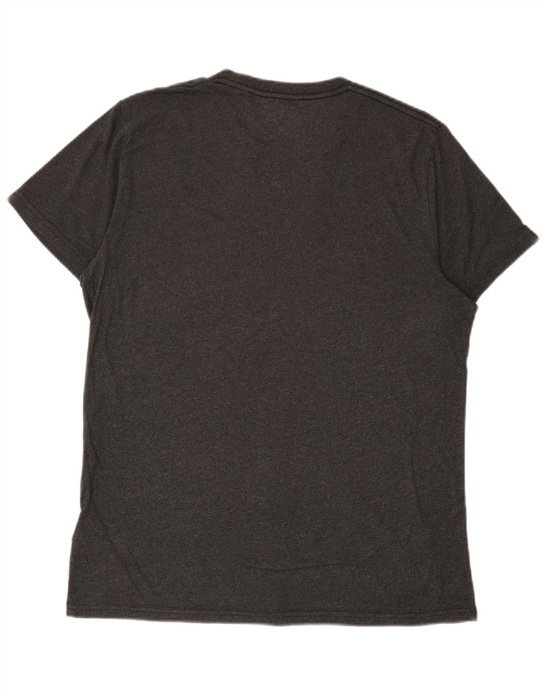 Hollister Mens T-Shirt Top Medium Grey Cotton