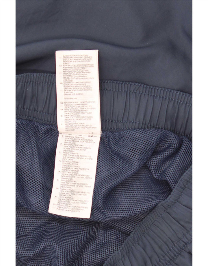 Adidas Womens Sport Shorts UK 10 Small  Navy Blue Polyester