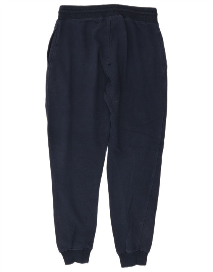 Ellesse Mens Tracksuit Trousers Joggers Small  Navy Blue Cotton