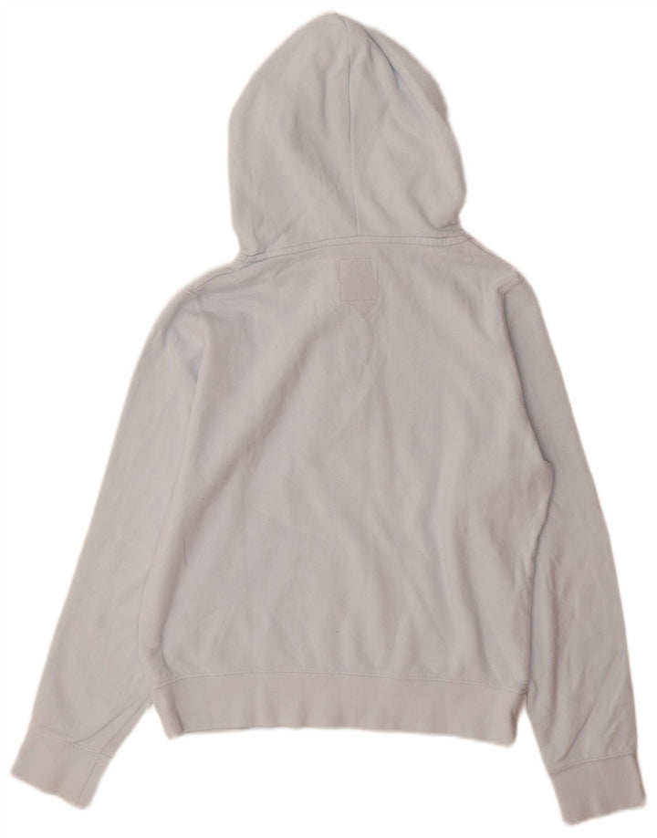 Rip Curl Womens Oversized Button Neck Hoodie Jumper UK 2 2XS Blue