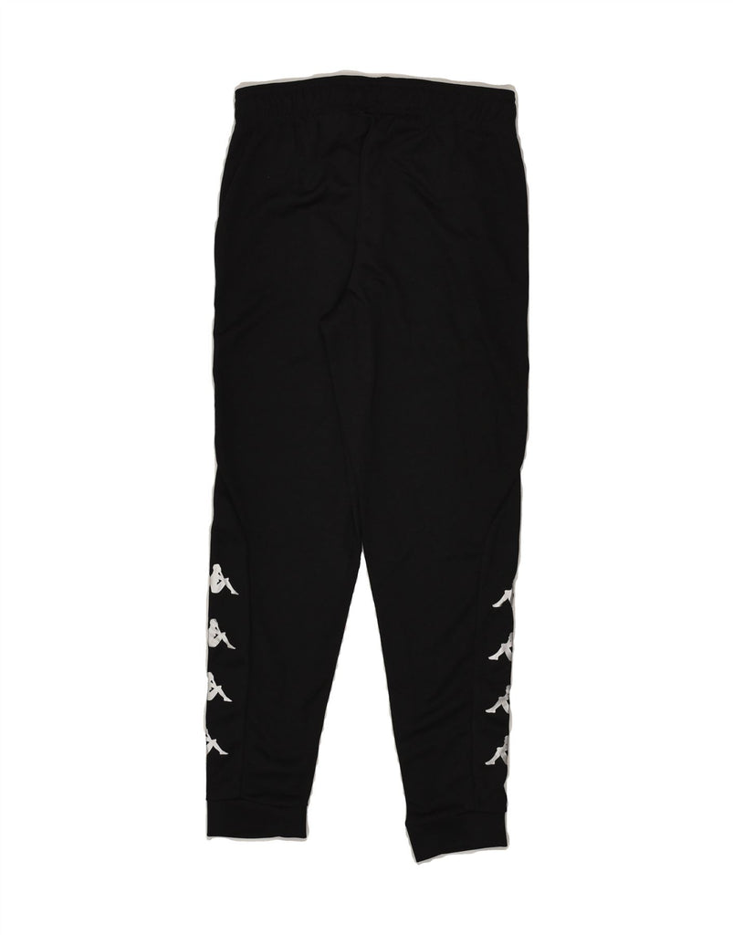 KAPPA Boys Graphic Tracksuit Trousers Joggers 9-10 Years Black | Vintage Kappa | Thrift | Second-Hand Kappa | Used Clothing | Messina Hembry 