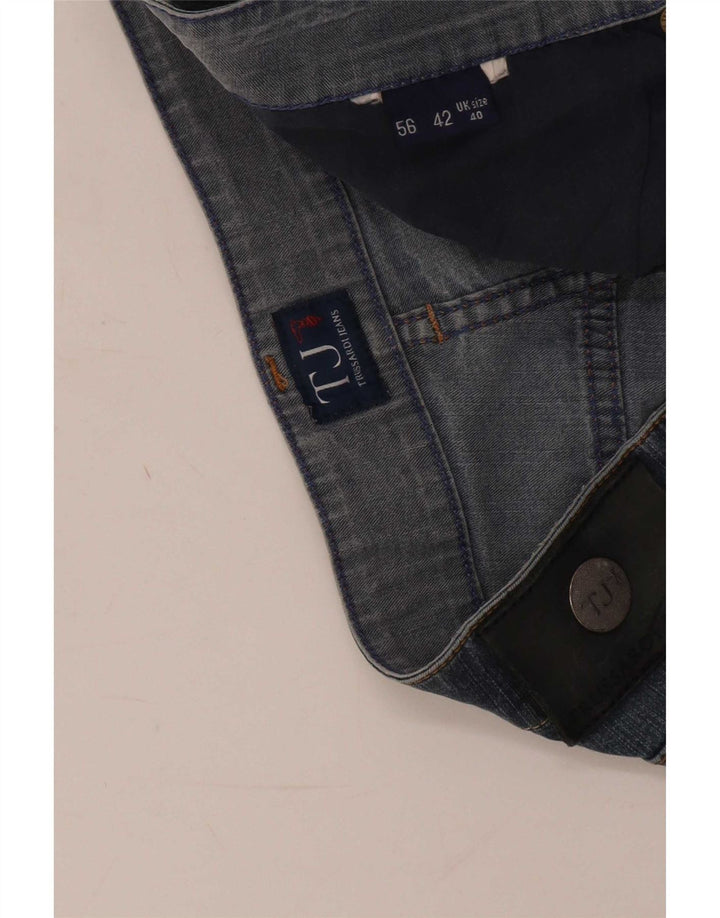 Trussardi Mens Straight Jeans W40 L29 Blue