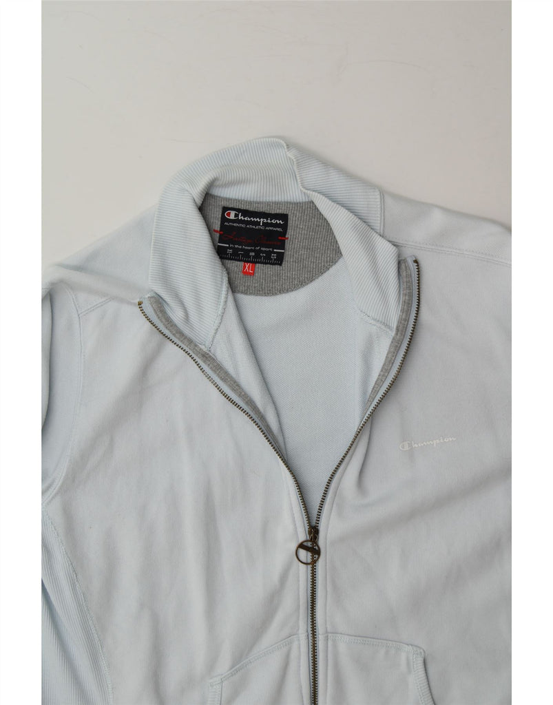 CHAMPION Womens Tracksuit Top Jacket UK 18 XL Blue Cotton Vintage Champion and Second-Hand Champion from Messina Hembry 