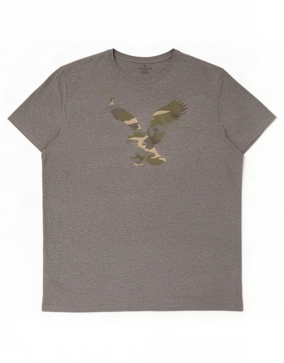 American Eagle Mens Graphic T-Shirt Top 2XL Grey Cotton