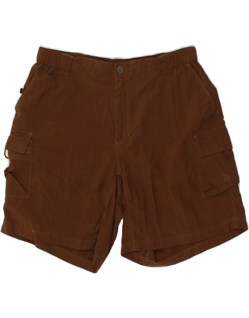THE NORTH FACE Womens Cargo Shorts UK 10 Small W28 Brown Nylon | Vintage The North Face | Thrift | Second-Hand The North Face | Used Clothing | Messina Hembry 