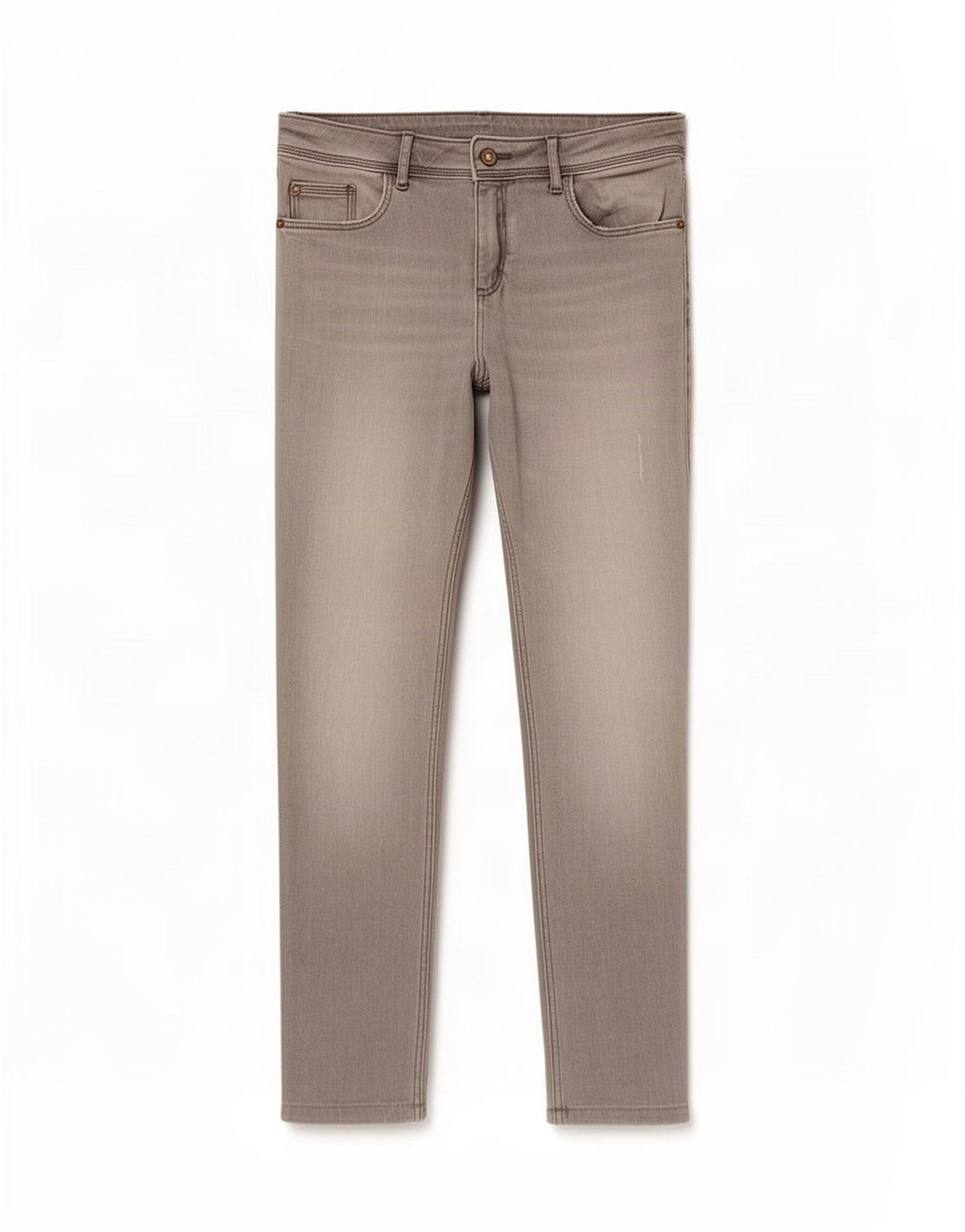 Zara Womens Cropped Jeans EU 38 Small W28 L24 Grey