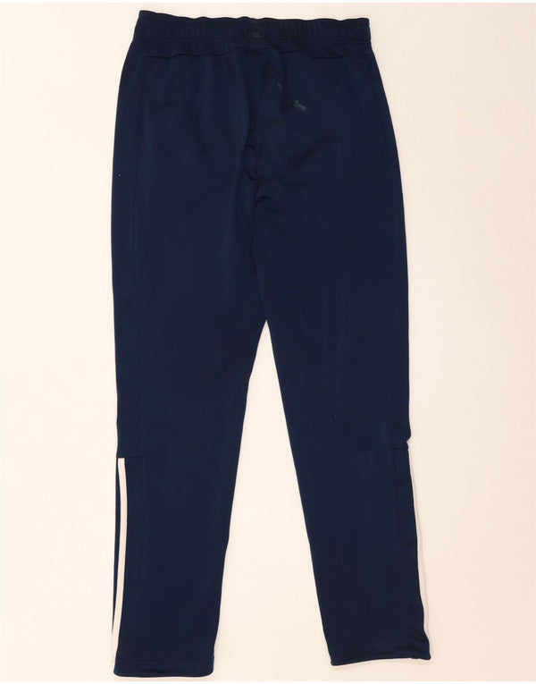 Adidas Mens Tracksuit Trousers Medium  Navy Blue Polyester