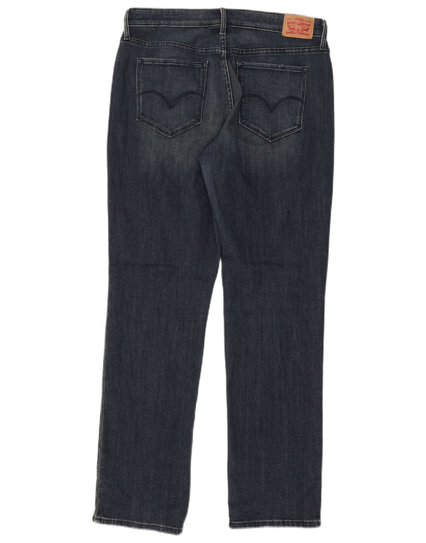 Levi's Womens 314 Shaping Straight Jeans US 16 2XL W33 L31 Blue Cotton