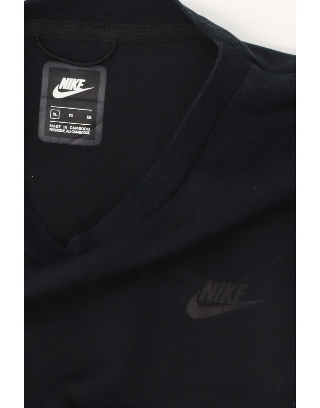 Nike Mens Top Long Sleeve XL Navy Blue