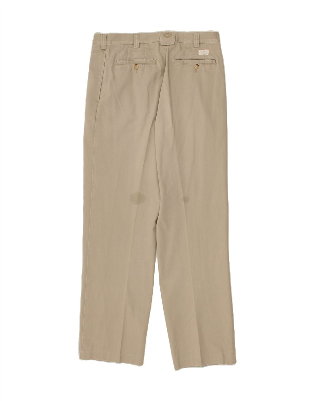 TIMBERLAND Mens Straight Chino Trousers W33 L33 Beige Vintage Timberland and Second-Hand Timberland from Messina Hembry 