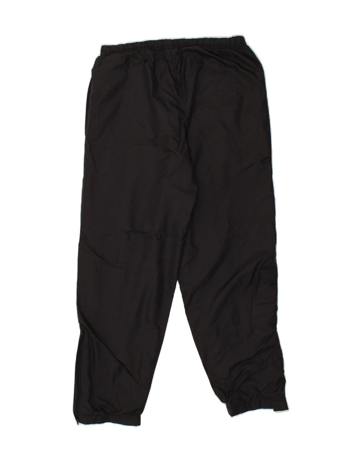 FILA Boys Tracksuit Trousers Joggers 12-13 Years XL Black Polyester Vintage Fila and Second-Hand Fila from Messina Hembry 