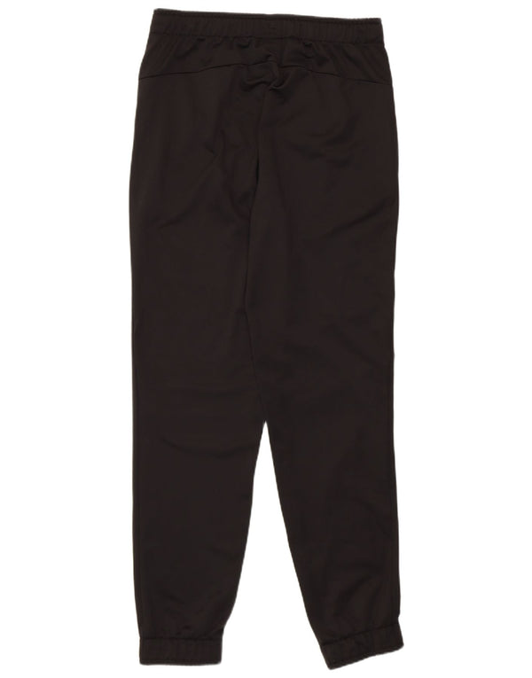 PUMA Mens Tracksuit Trousers Joggers Small Black Polyester