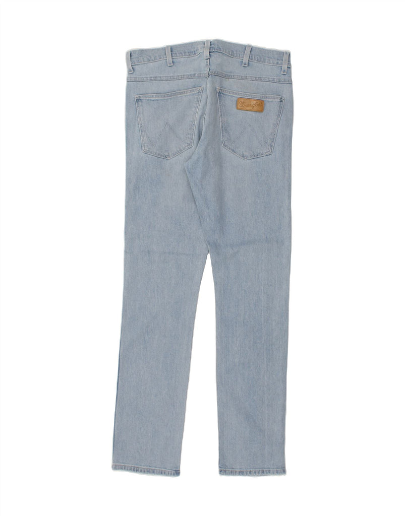 WRANGLER Mens Spencer Slim Jeans W34 L34 Blue Cotton Vintage Wrangler and Second-Hand Wrangler from Messina Hembry 