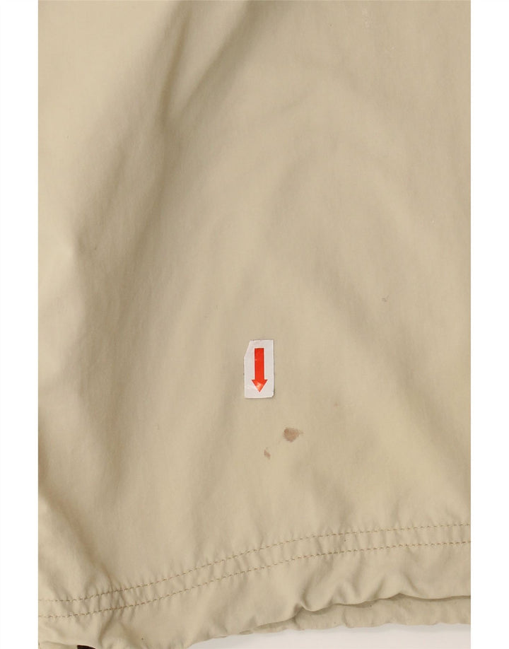 Asics Mens Cargo Shorts W34 Large Beige Polyamide