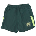 Nike Mens Dri Fit Graphic Sport Shorts Large Green Colourblock Polyester