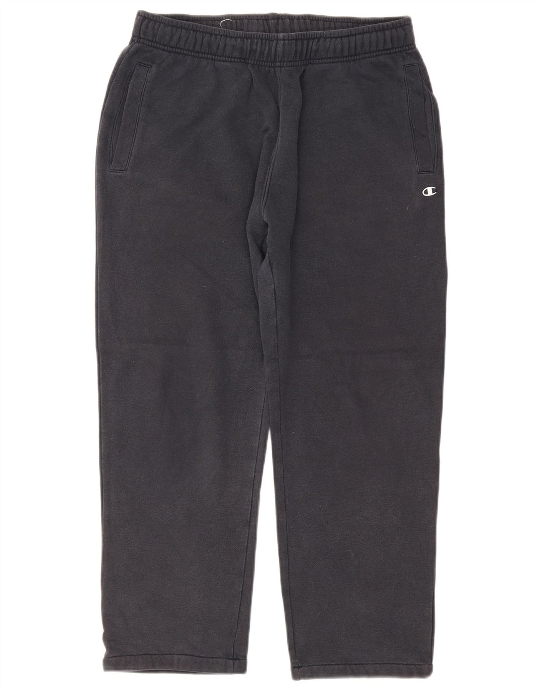 Champion Mens Crop Tracksuit Trousers Medium  Navy Blue Cotton