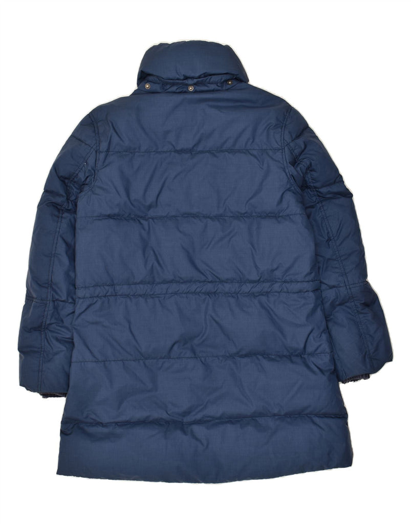 LEVI'S Womens Duffle Padded Coat UK 14 Medium Navy Blue Polyester Vintage Levi's and Second-Hand Levi's from Messina Hembry 