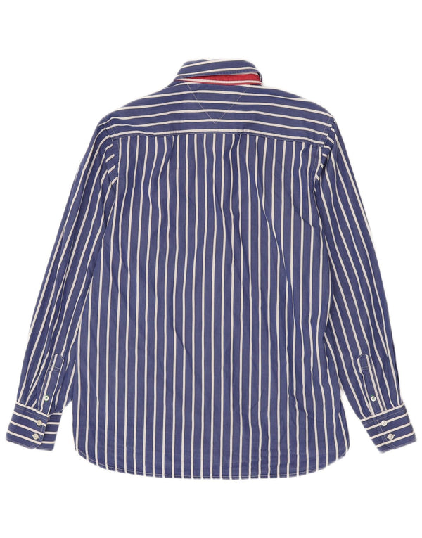 Tommy Hilfiger Mens Shirt Small Blue Striped