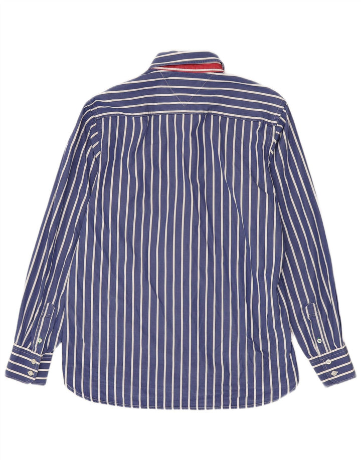 Tommy Hilfiger Mens Shirt Small Blue Striped
