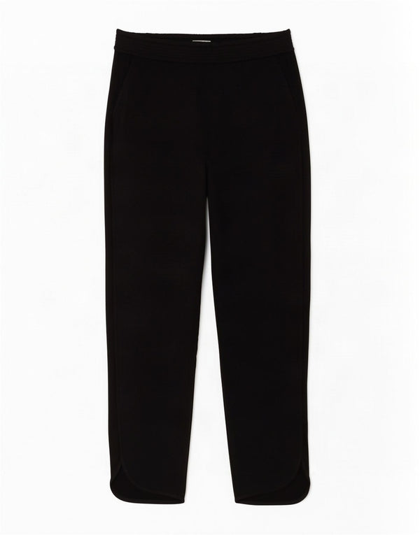 Zara Womens Tracksuit Trousers UK 10 Small Black Viscose
