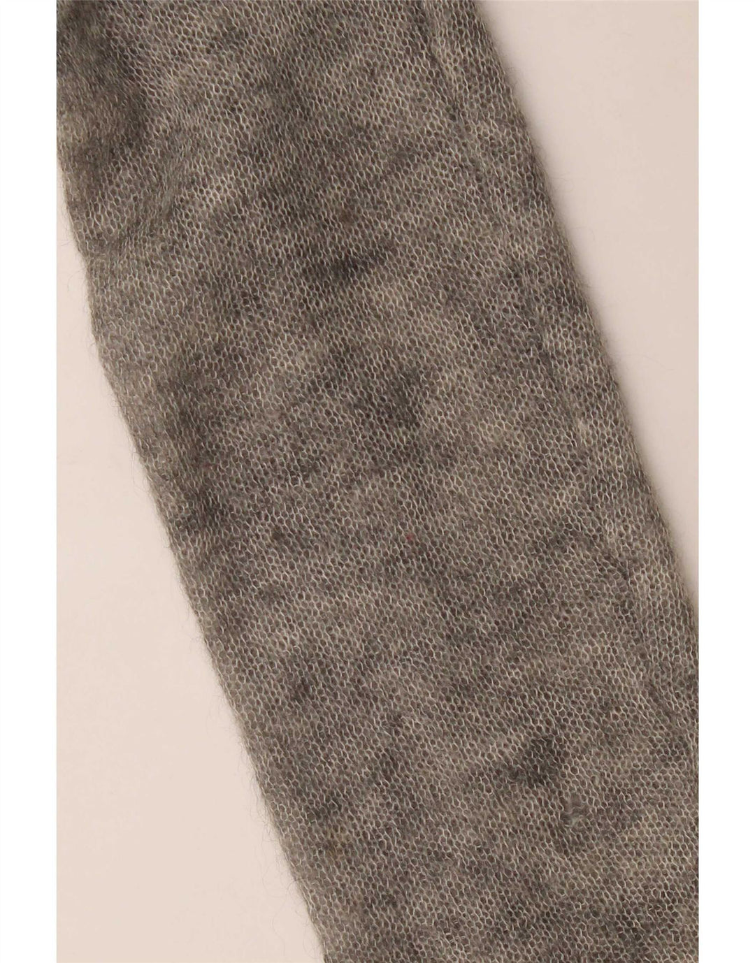 Vintage Womens Cardigan Sweater UK 16 Large Grey Flecked Elastane