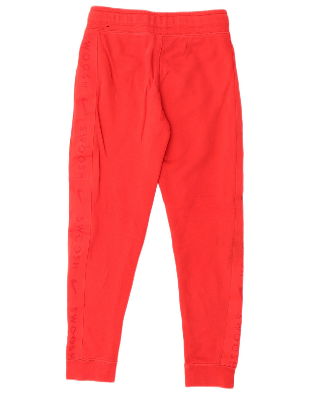 Nike Boys Swoosh Graphic Tracksuit Trousers Joggers 8-9 Years Small Red