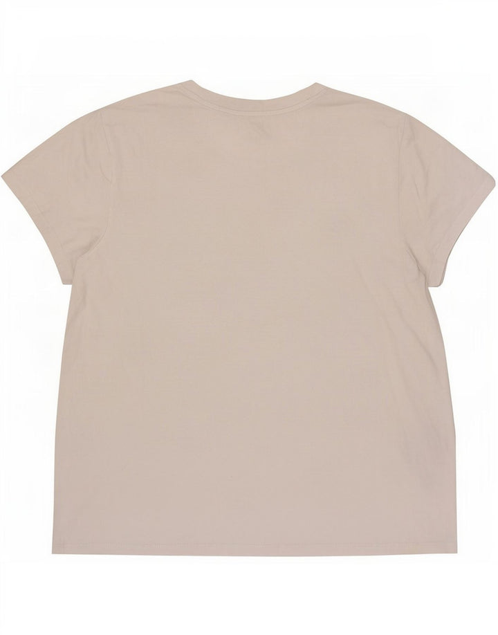 Levi's Womens T-Shirt Top UK 16 Large White Cotton