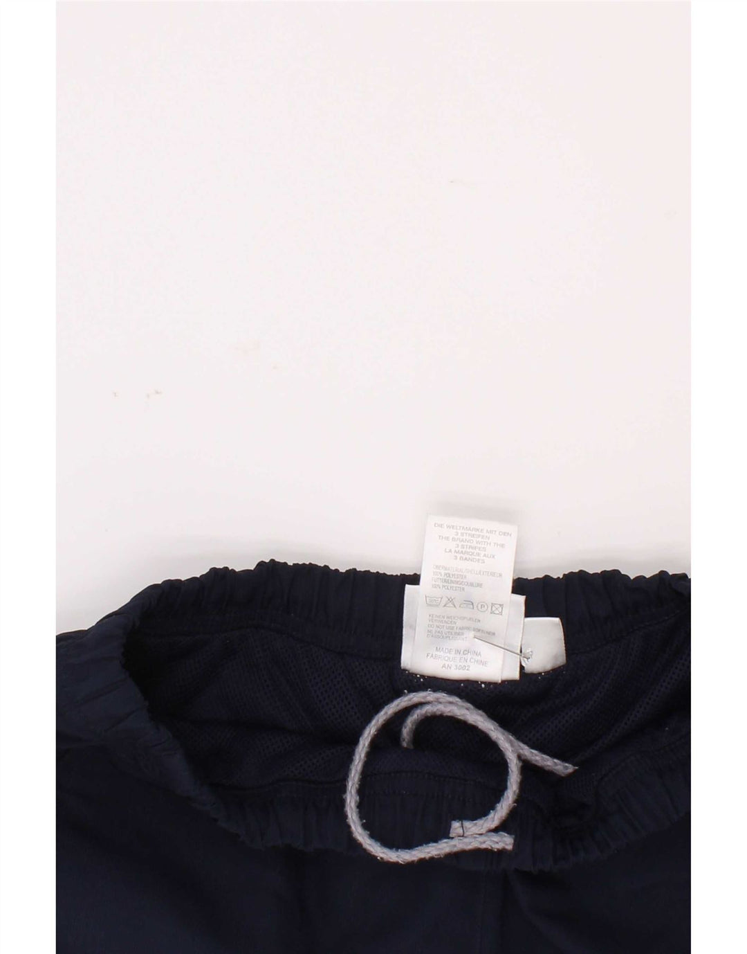 Adidas Boys Sport Shorts 11-12 Years Navy Blue Polyester