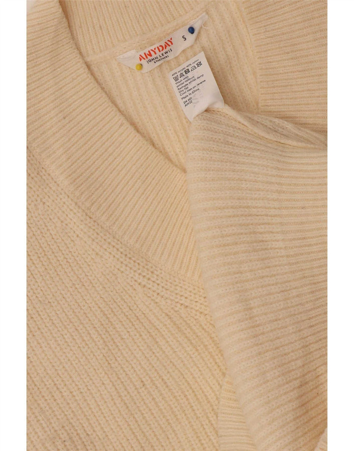 John Lewis Mens Vest Tank Top Small Beige Acrylic