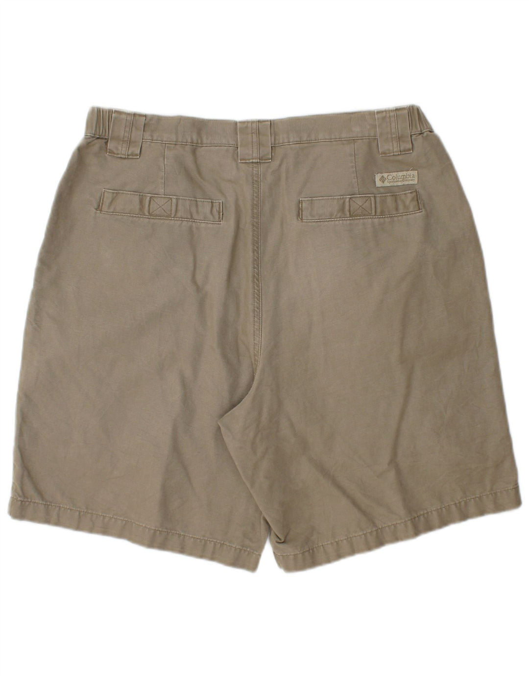 Columbia Mens Cargo Shorts W34 Large Khaki Cotton