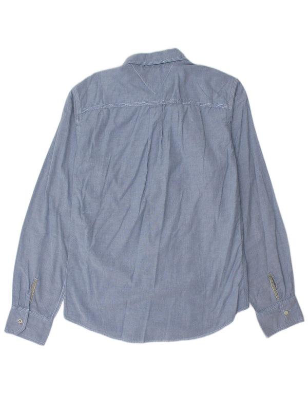 Tommy Hilfiger Mens Shirt Medium Blue