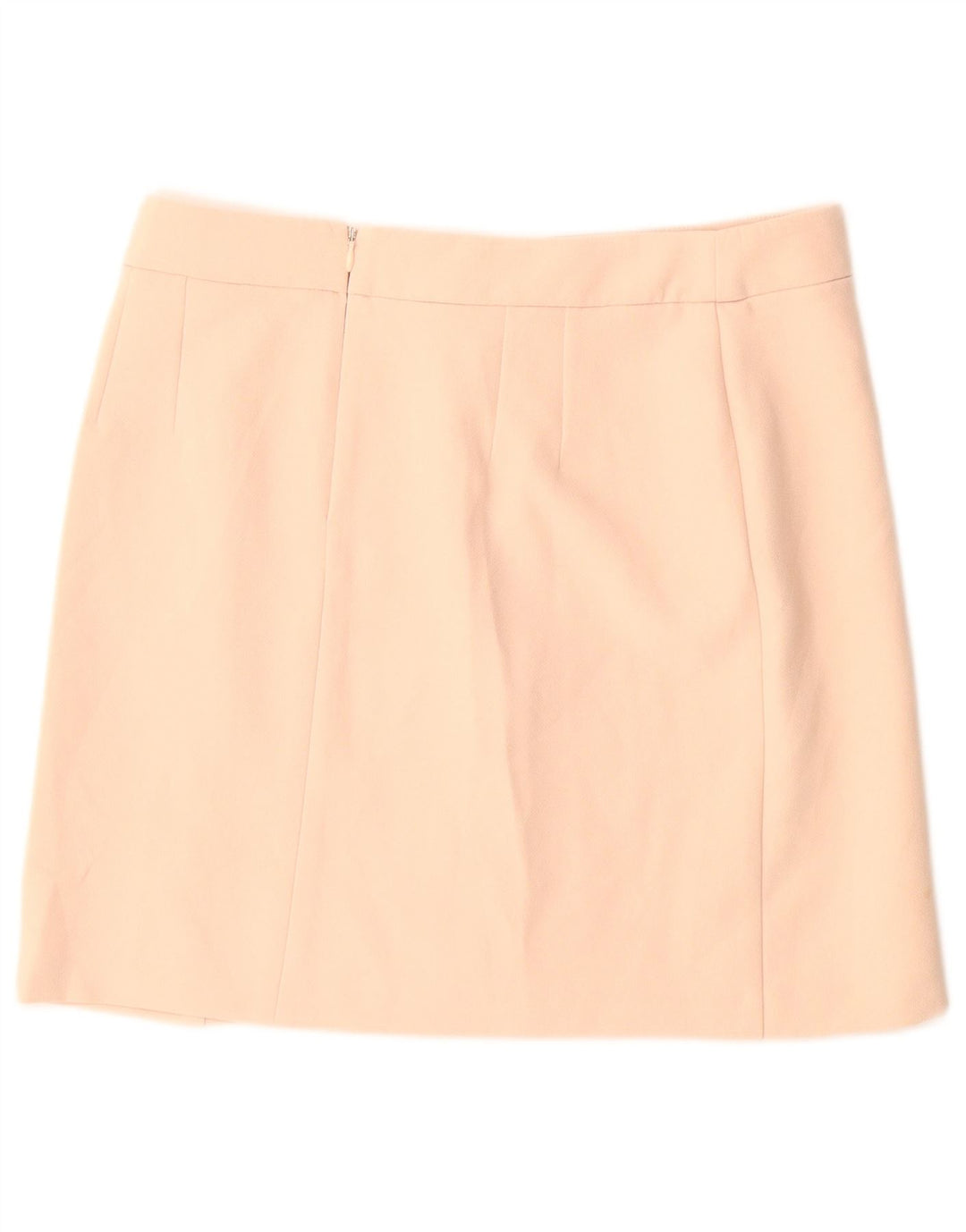 Topshop Womens Mini Skirt UK 12 Medium W30  Beige Polyester