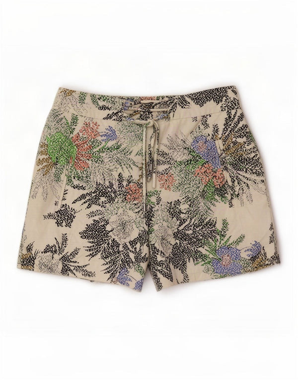 Zara Womens Casual Shorts Medium W28 Multicoloured Floral