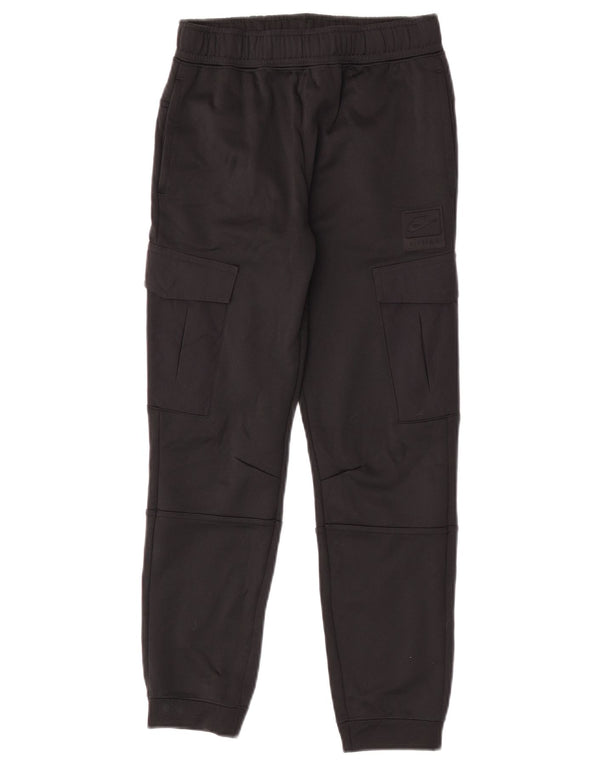 Nike Boys Cargo Tracksuit Trousers Joggers 10-11 Years Medium Black Sports
