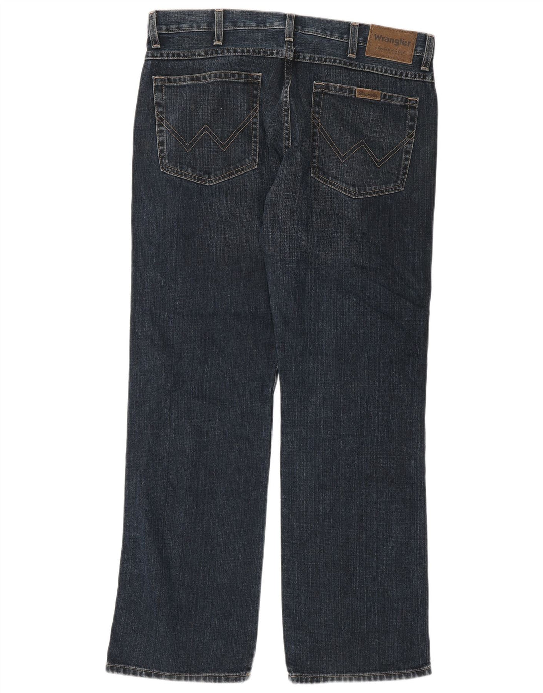 Wrangler Mens Bootcut Jeans W34 L32 Blue Cotton