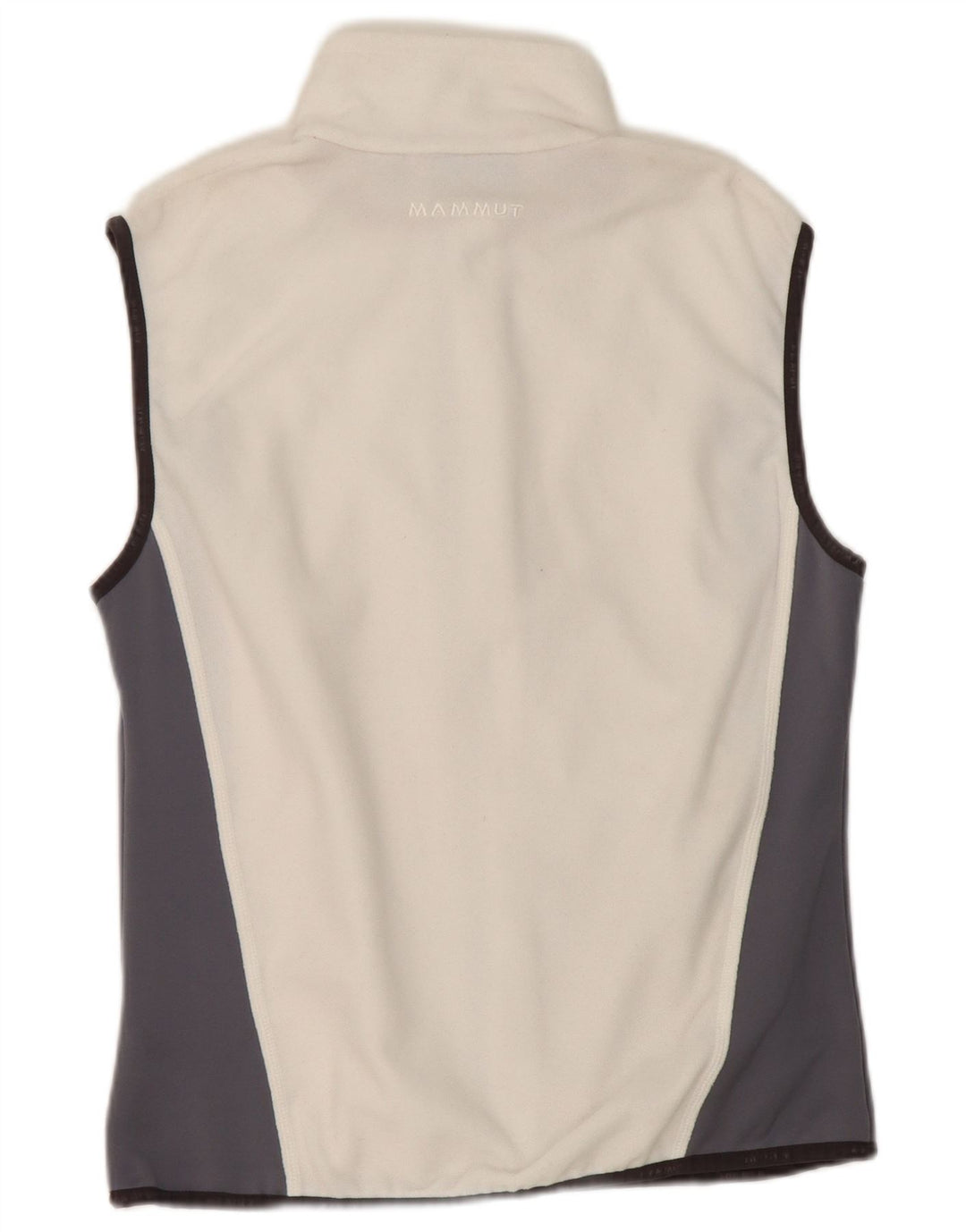 Mammut Womens Fleece Gilet UK 16 Large White Colourblock Polyester