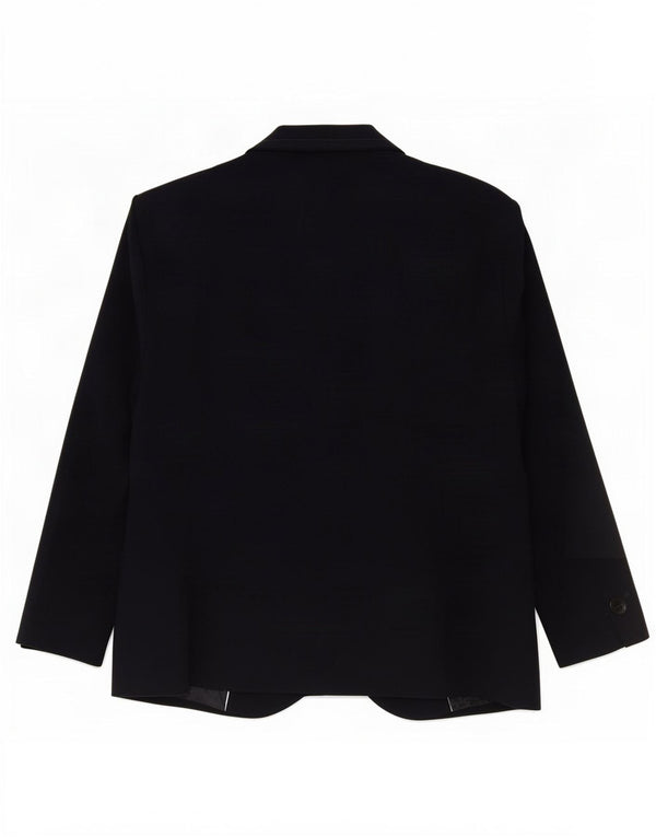 Marks & Spencer Womens Standard 1 Button Blazer Jacket UK 22 3XL Navy Blue
