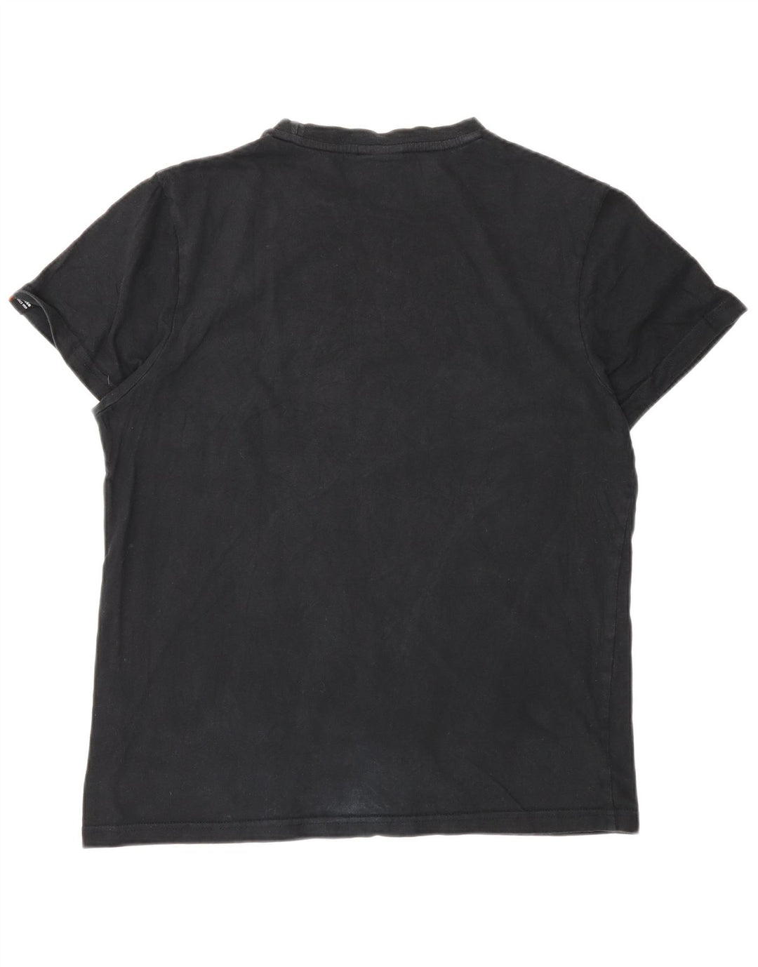 Ellesse Womens Oversized T-Shirt Top UK 10 Small Black